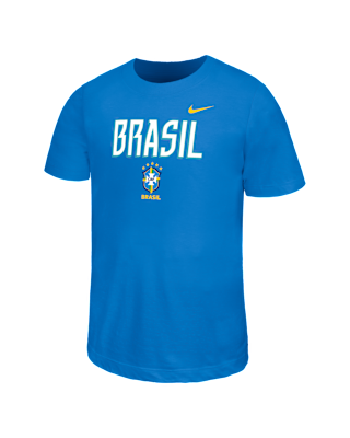 Brazil Big Kids' Nike Soccer T-Shirt. Nike.com